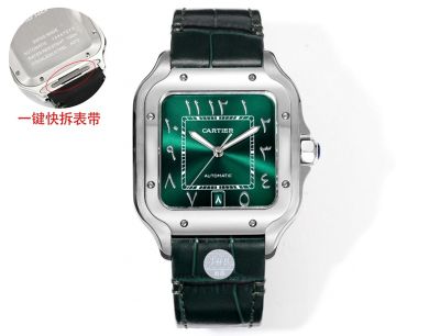 THB Factory Cartier Santos Middle East Version Tape Silver Steel Case Diameter 39.8mm watch